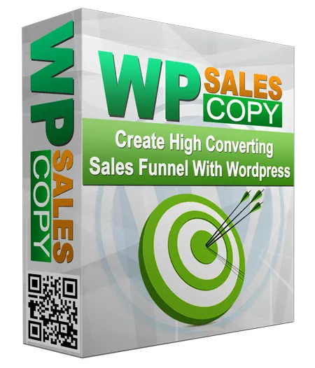 eCover representing WP Sales Copy  with Personal Use Rights