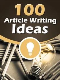 100 Article Writing Ideas small