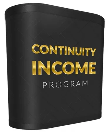 eCover representing Continuity Income Video Upgrade Videos, Tutorials & Courses with Master Resell Rights
