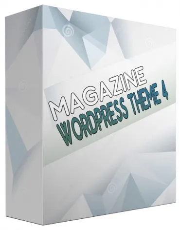 eCover representing New Magazine WordPress Theme V4  with Personal Use Rights