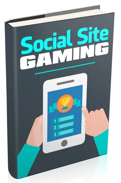 eCover representing Social Site Gaming eBooks & Reports with Master Resell Rights