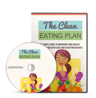 eCover representing The Clean Eating Plan Gold Videos, Tutorials & Courses with Master Resell Rights