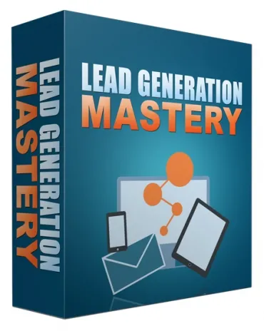 eCover representing Lead Generation Mastery eBooks & Reports with Master Resell Rights