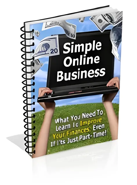 eCover representing Simple Online Business eBooks & Reports with Master Resell Rights