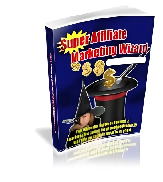 eCover representing Super Affiliate Marketing Wizard eBooks & Reports with Master Resell Rights