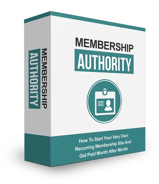 eCover representing Membership Authority eBooks & Reports with Master Resell Rights