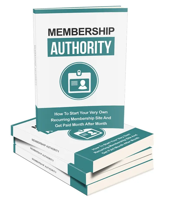 eCover representing Membership Authority eBooks & Reports with Master Resell Rights