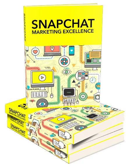 eCover representing Snapchat Marketing Excellence eBooks & Reports/Videos, Tutorials & Courses with Master Resell Rights