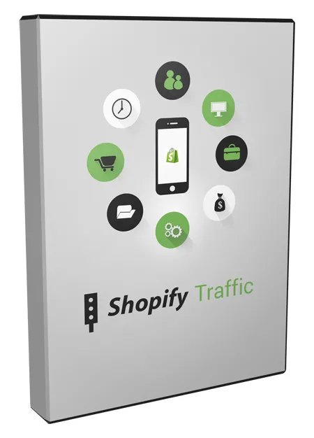 eCover representing Shopify Traffic Videos, Tutorials & Courses with Master Resell Rights