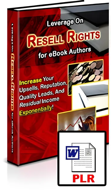 eCover representing Leverage On Resell Rights for eBook Authors eBooks & Reports with Private Label Rights