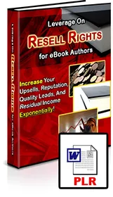 Leverage On Resell Rights for eBook Authors small