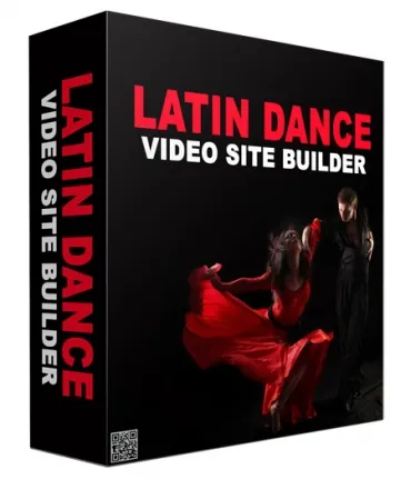 eCover representing Latin Dance Video Site Builder Software  with Master Resell Rights