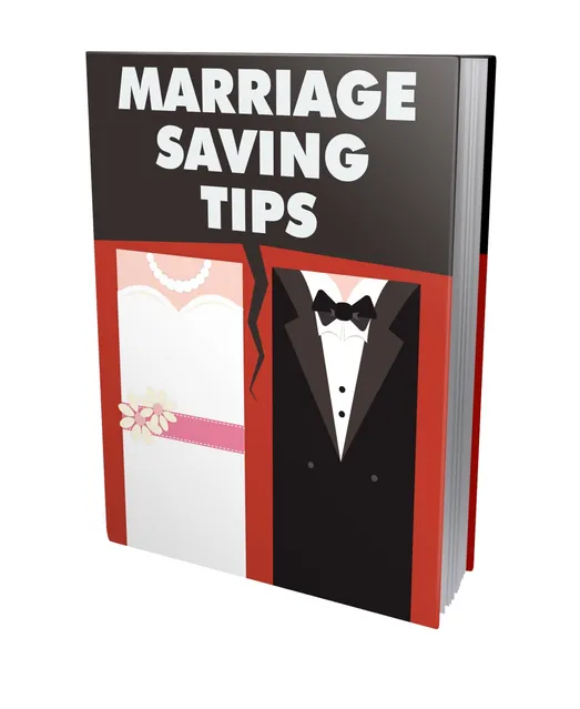 eCover representing Marriage Saving Tips eBooks & Reports with Master Resell Rights