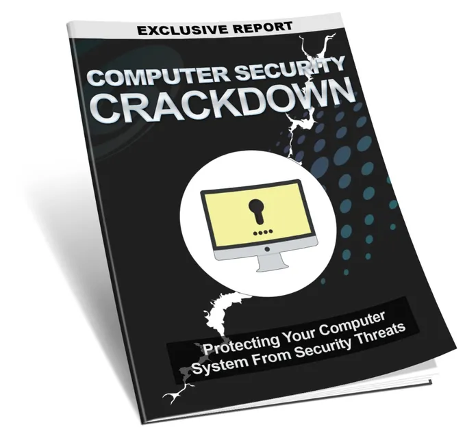 eCover representing Computer Security Crackdown eBooks & Reports with Master Resell Rights