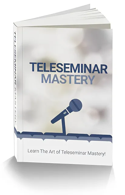 eCover representing Teleseminar Mastery eBooks & Reports with Master Resell Rights
