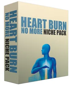 Heart Burn No More Complete Niche Site Pack small