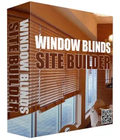 Window Blinds Site Builder Software small