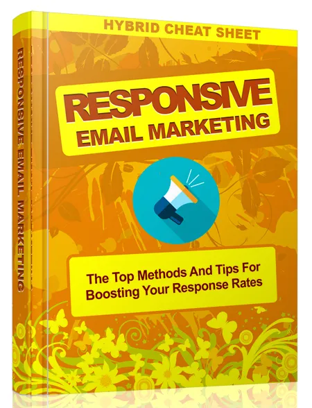 eCover representing Responsive Email Marketing eBooks & Reports with Master Resell Rights