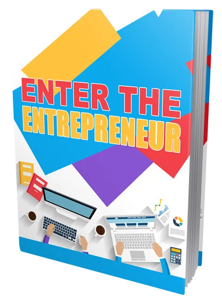 eCover representing Enter The Entrepreneur eBooks & Reports with Private Label Rights
