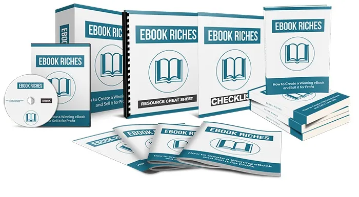 eCover representing Ebook Riches eBooks & Reports with Master Resell Rights
