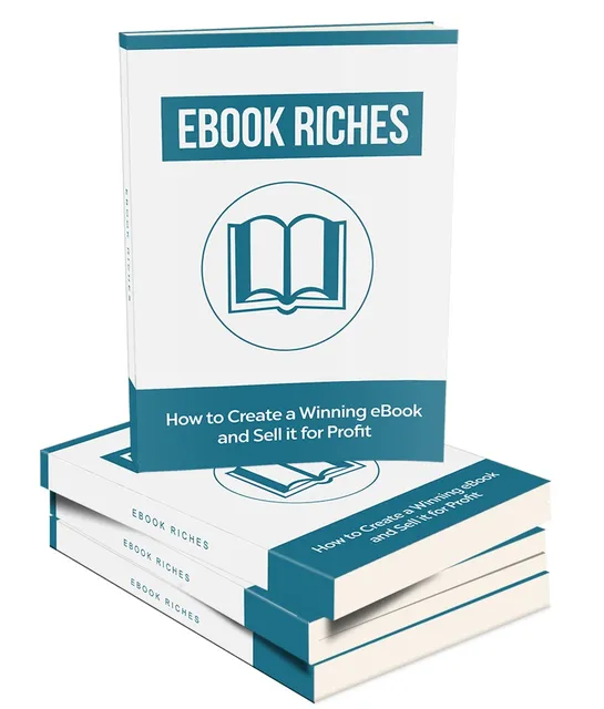 eCover representing Ebook Riches eBooks & Reports with Master Resell Rights