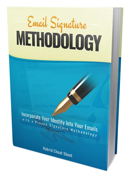 eCover representing Email Signature Methodology eBooks & Reports with Master Resell Rights
