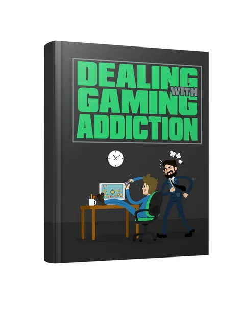 eCover representing Dealing with Gaming Addiction eBooks & Reports with Master Resell Rights