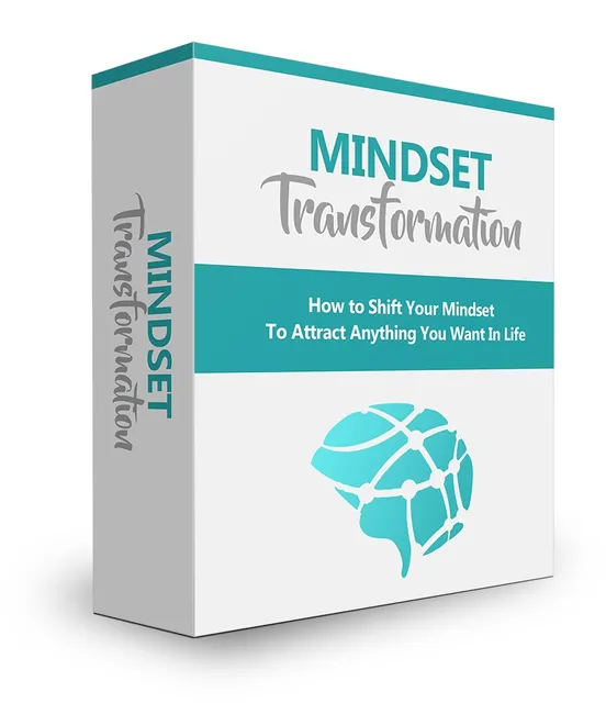 eCover representing Mindset Transformation eBooks & Reports with Master Resell Rights