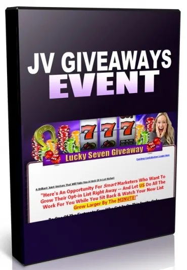eCover representing JV Giveaway Events Video Guide Videos, Tutorials & Courses with Private Label Rights