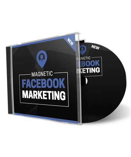 eCover representing Magnetic Facebook Marketing eBooks & Reports with Master Resell Rights