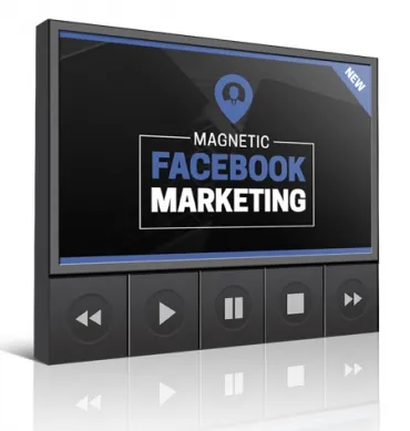 eCover representing Magnetic Facebook Marketing Videos Videos, Tutorials & Courses with Master Resell Rights