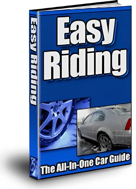 eCover representing Easy Riding : The All-In-One Car Guide eBooks & Reports with Master Resell Rights