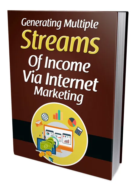 eCover representing Streams Of Income Via Internet Marketing eBooks & Reports with Private Label Rights