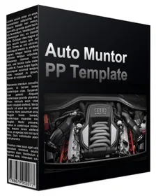 Auto Muntor Multipurpose Powerpoint Template small