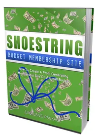 Shoestring Budget Membership Site small