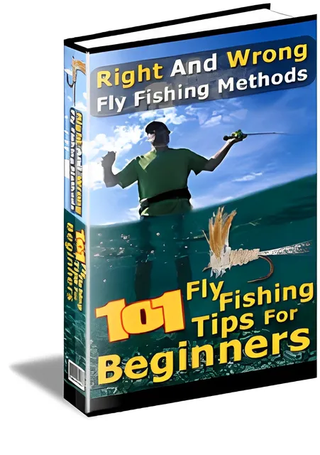 eCover representing 101 Fly Fishing Tips For Beginners eBooks & Reports with Master Resell Rights