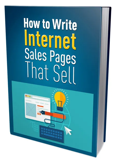 eCover representing Write Internet Sales Pages That Sell eBooks & Reports with Private Label Rights