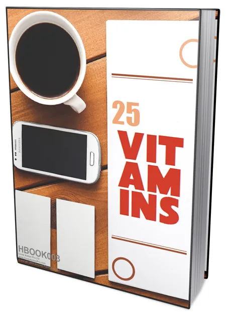 eCover representing 25 Vitamins eBooks & Reports with Private Label Rights