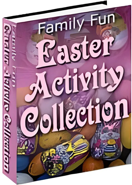 eCover representing Family Fun Easter Activity Collection eBooks & Reports with Master Resell Rights