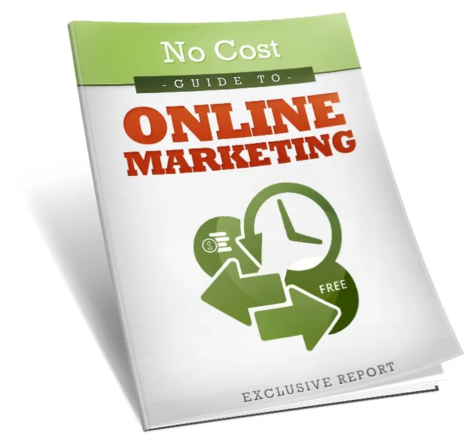 eCover representing No Cost Online Marketing eBooks & Reports with Master Resell Rights