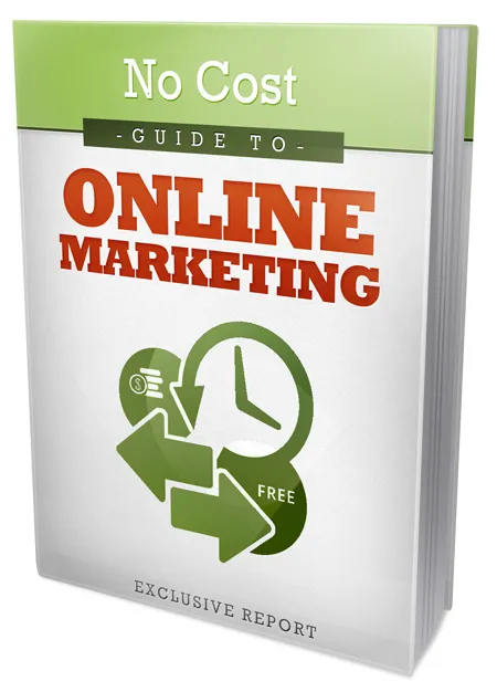 eCover representing No Cost Online Marketing eBooks & Reports with Master Resell Rights