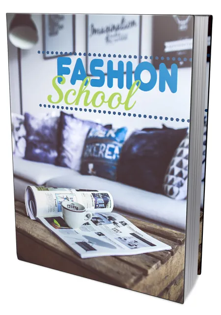 eCover representing Fashion School eBooks & Reports with Private Label Rights