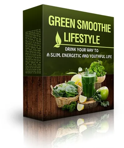 eCover representing Green Smoothie Lifestyle eBooks & Reports with Master Resell Rights