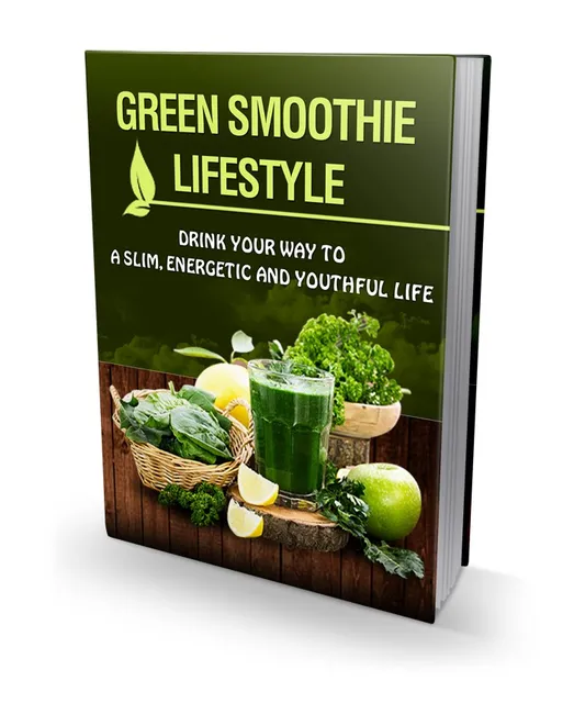 eCover representing Green Smoothie Lifestyle eBooks & Reports with Master Resell Rights