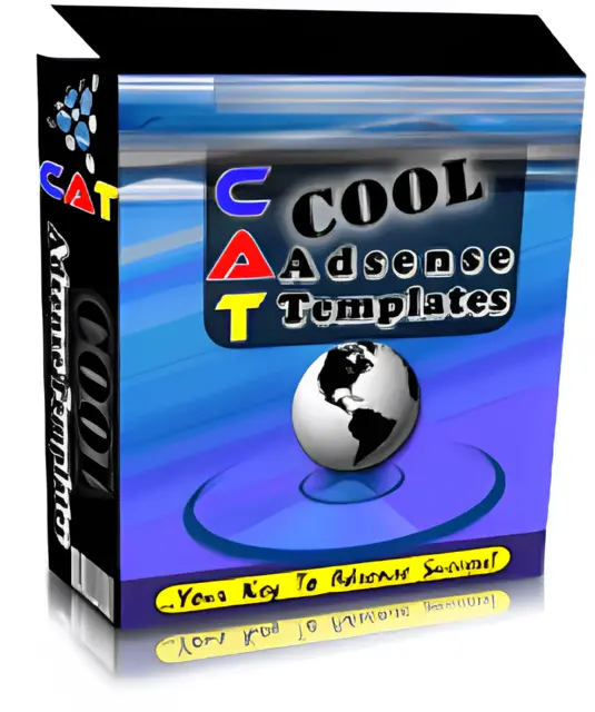 eCover representing CAT: Cool Adsense Templates  with Personal Use Rights
