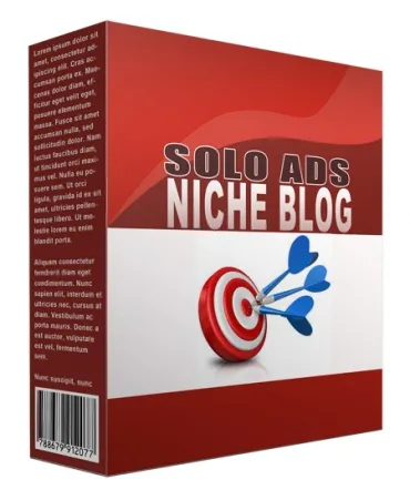 eCover representing Latest Solo Ads Flipping Niche Blog  with Personal Use Rights