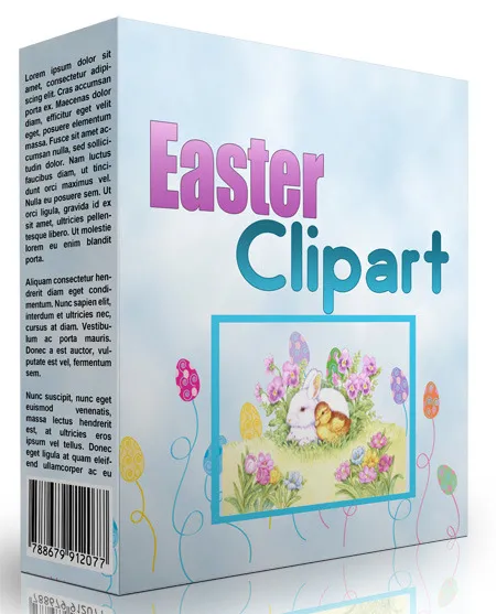 eCover representing Easter Clipart  with Private Label Rights
