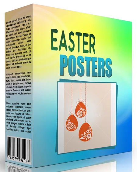 eCover representing Easter Posters  with Private Label Rights