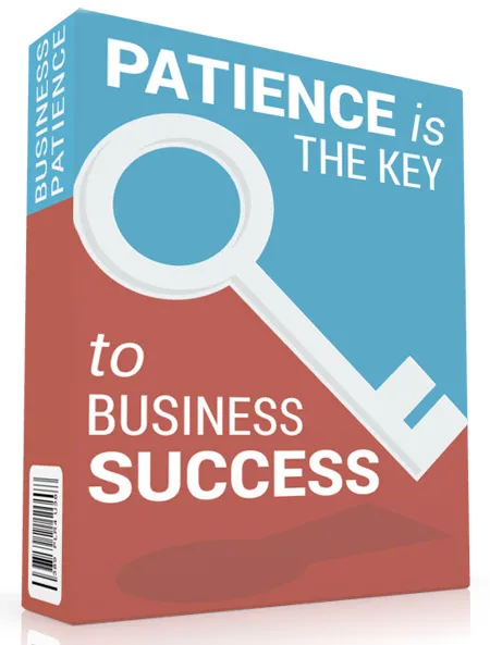 eCover representing New Business Patience eBooks & Reports with Personal Use Rights