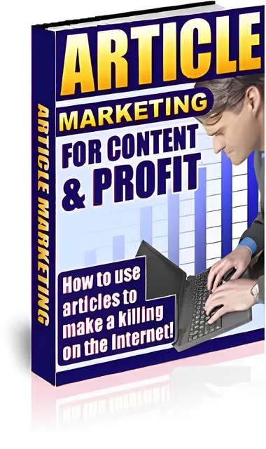 eCover representing Article Marketing For Content & Profit eBooks & Reports with Master Resell Rights